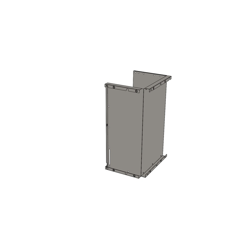 Kit, Top Half Hopper Outer Liner, Gravity Fed