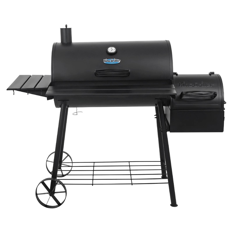King-Griller Smokin’ Ace Charcoal Grill and Offset Smoker