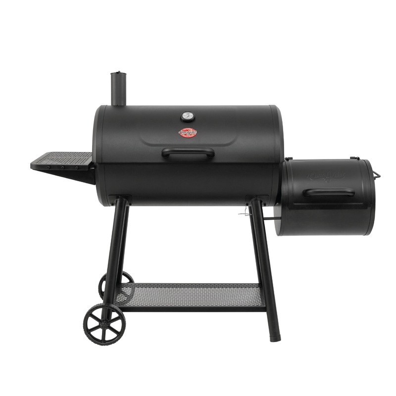 Smokin Champ Barrel Grill and Offset Smoker