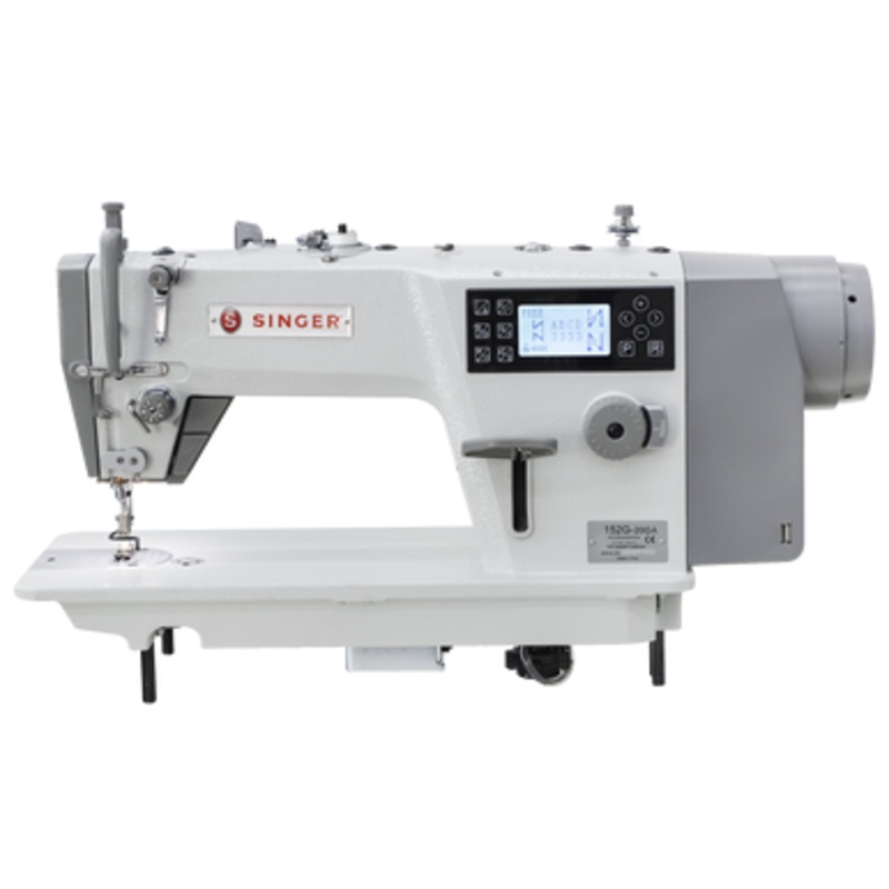 152G Single Needle Electronic Integrated Straight Lockstitch Industrial Sewing Machine with Table