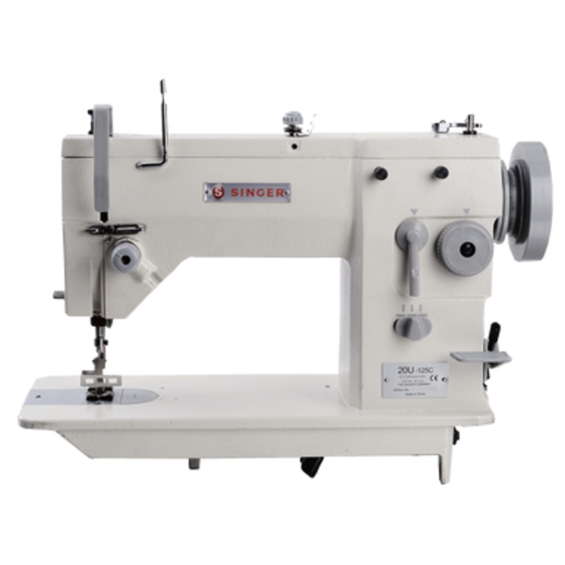 20U Single Needle Lockstitch Straight and Zig Zag Industrial Sewing Machine with Table