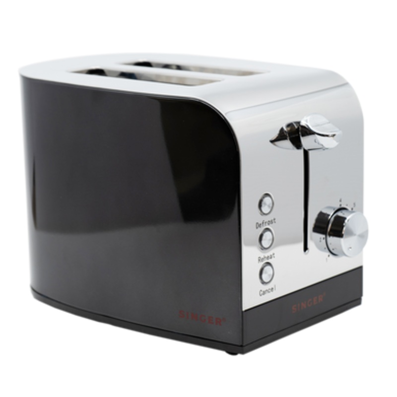 SINGER 2 Slice Stainless Steel Toaster