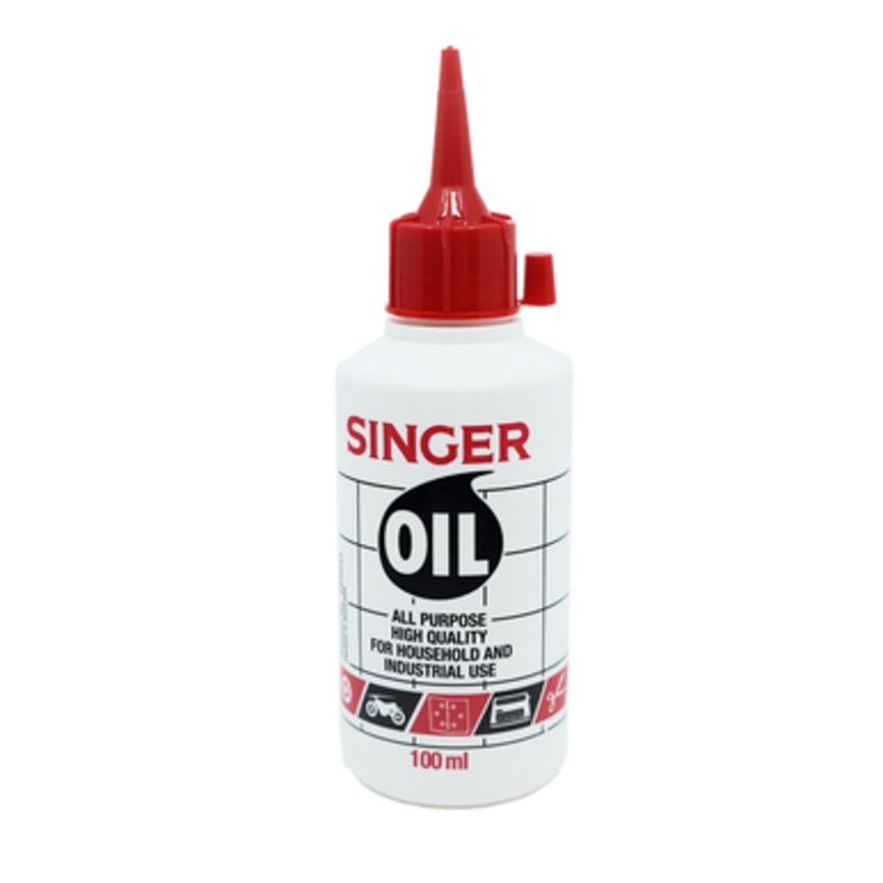 SINGER All-Purpose High-Quality Lubricating Oil for Sewing Machines Household & Industrial Use