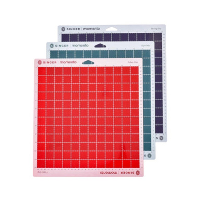 SINGER MOMENTO 12 x 12 Mat Multi Pack of 3