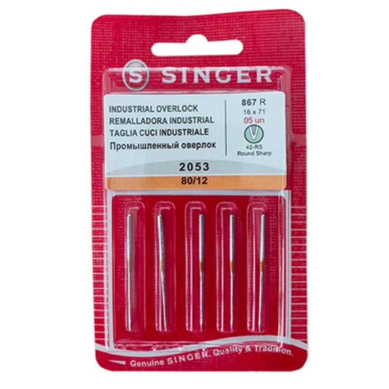 SINGER Overlocker Needles Woven for 14U